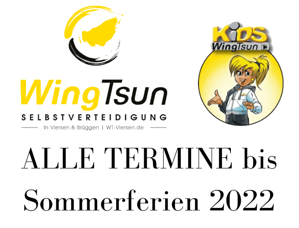 Alle Termine bis Mitte 2022