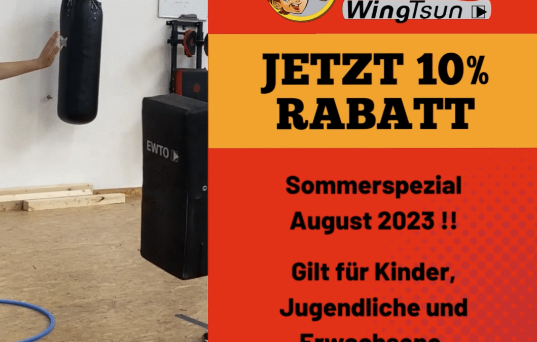 August 2023 – Rabatt Aktion